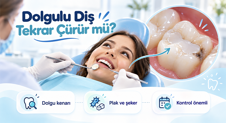 Dolgulu Diş Tekrar Çürür mü?